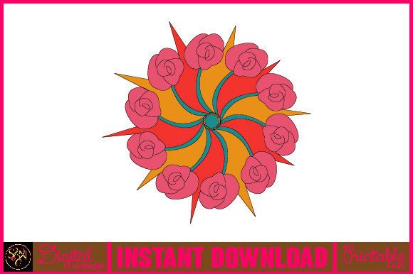 Mandala 3D Layered SVG Cut File-43: Graphics for Crafts
