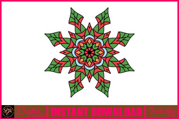 Mandala 3D Layered SVG: Graphics for Crafts