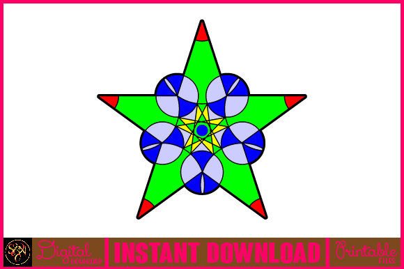 Mandala 3D Layered SVG: Graphics for Crafts