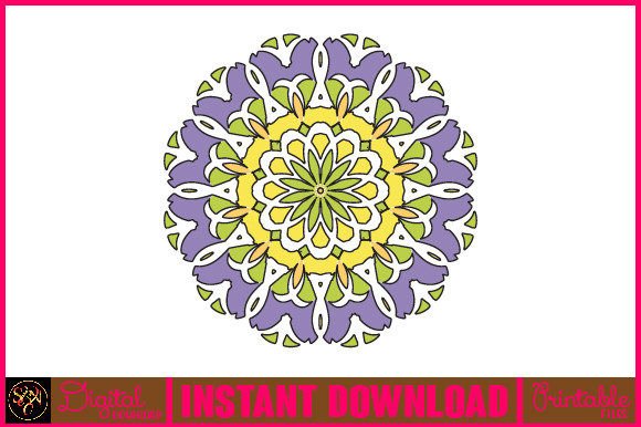 Mandala 3D Layered SVG: Graphics for Crafts