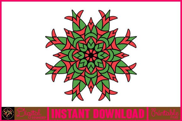 Mandala 3D Layered SVG: Graphics for Crafts