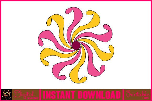 Mandala 3D Layered SVG: Graphics for Crafts