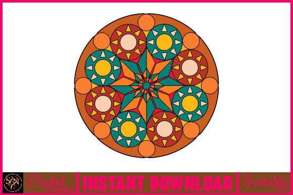 Mandala 3D Layered SVG: Graphics for Crafts