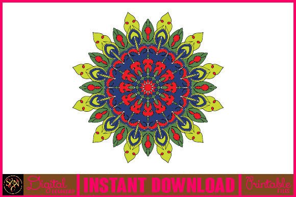 Mandala 3D SVG: Graphics for Crafts