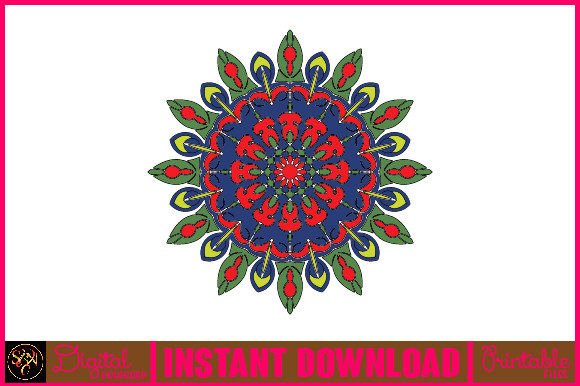 Mandala 3D SVG: Graphics for Crafts & Branding