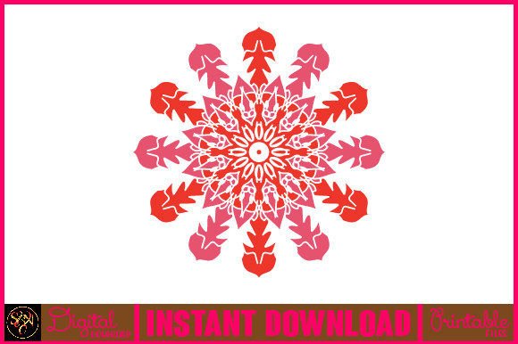 Mandala 3D SVG: Premium Graphics for Crafts