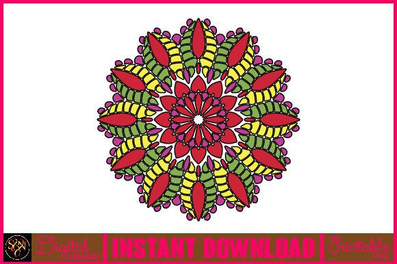 Review: Mandala 3D Layered SVG Cut File-110 for Embroidery