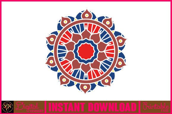 Reviewing Mandala 3D Layered SVG Cut File-56 for Stitchers