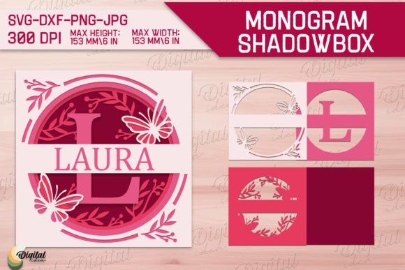Shadow Box Alphabet Cut: 3D SVG for Shadow Boxes
